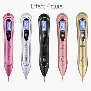 Face Spot Pen Gold Color plasma pen plasma skin machine Plasma Freckle Mole Removal pen