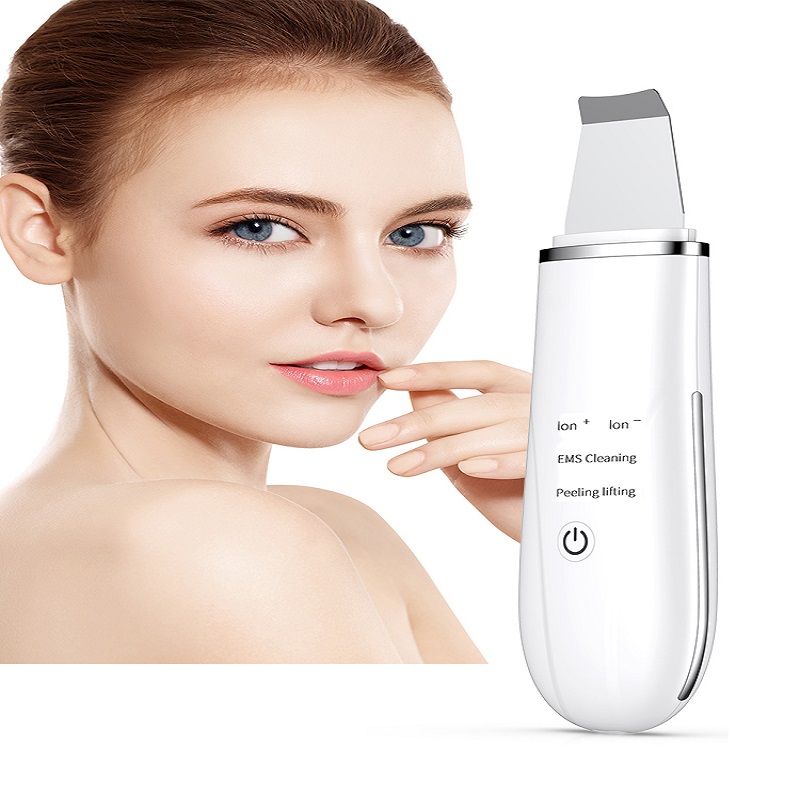 Deep Cleansing Exfoliators Skin Rejuvenation Face Lift Facial Ultrasonic Skin Scrubber