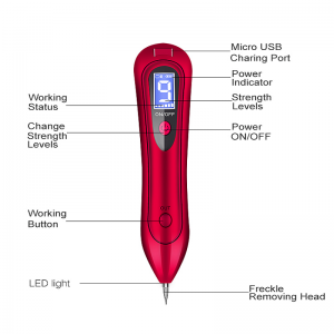 Beauty Plasma Pen Skin Tag Removal Freckle Nevus Acne Dot Sweep Spot Removing Beauty Removal Pen