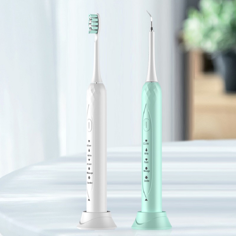 Waterproof Personalized  Usb Rechargeable Smart Ultrasonic Electronic Sonic Electric Toothbrush dental cleaner